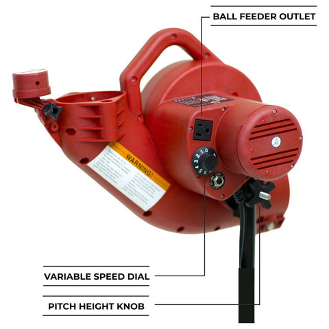 Heater BaseHit Baseball Pitching Machine w/ Auto Ball Feeder BH199