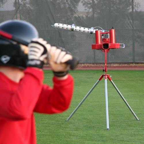 Heater Sports Deuce 75 Mph 2 Wheel Curveball Pitching Machine Heater Deuce 75 MPH 2 Wheel Pitching Machine w/ Auto Feeder DC799 – Pro