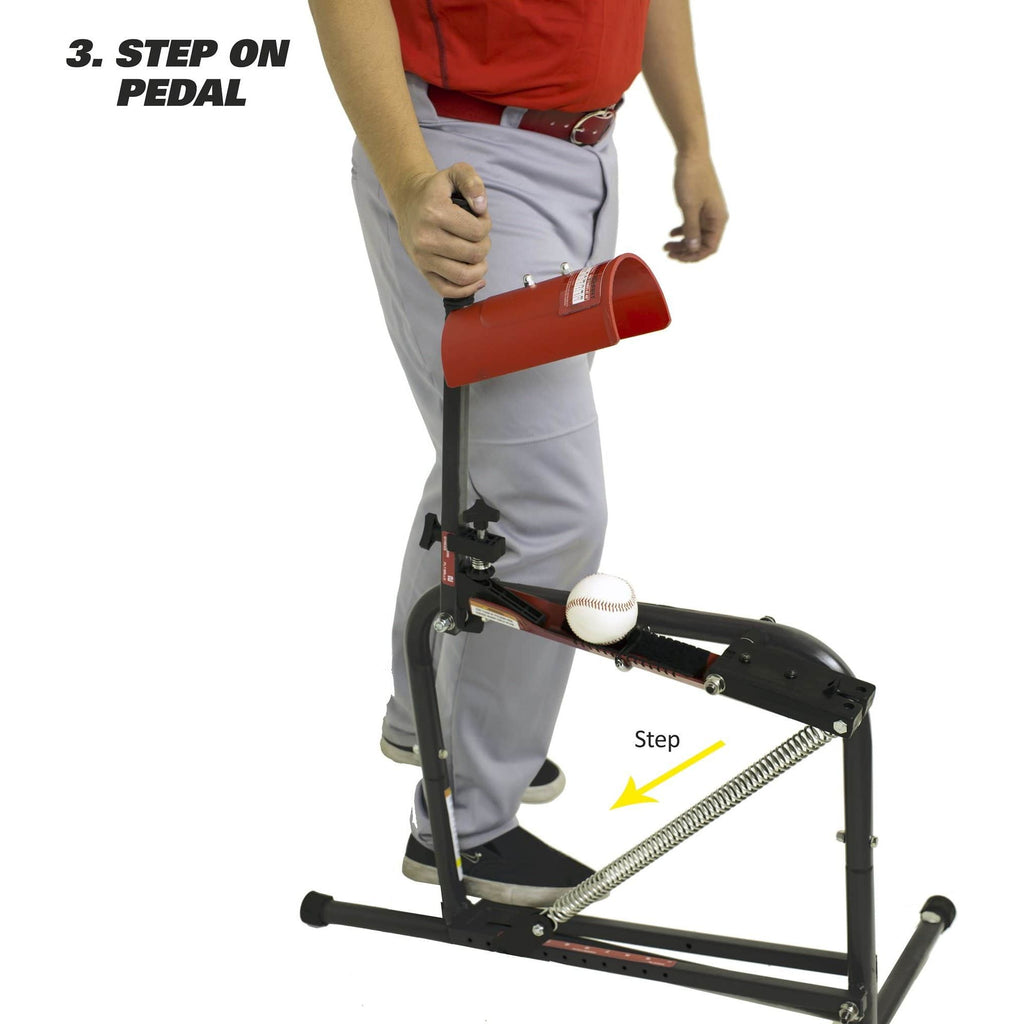 Speed Pitch Machine Heater Perfect Pitch 45 MPH Mechanical Pitching Machine HC129 – Pro ...