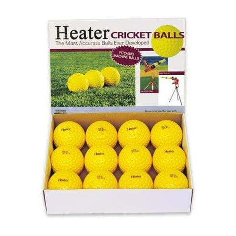 Heater Sports Cricket Bowling Machine Balls (1 Dozen) PMB29CB