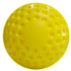 Image of Iron Mike Yellow Dimpled "SOFTUF" Softballs (Dozen) 762-191