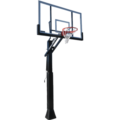 Ironclad GameChanger 42"x72" Adjustable In-Ground Basketball Hoop GC66-XXL