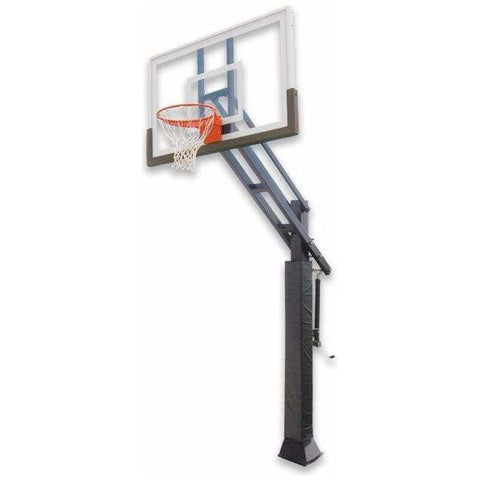 Ironclad Triple Threat 36"x60" Adjustable In-Ground Basketball Hoop TPT553-LG