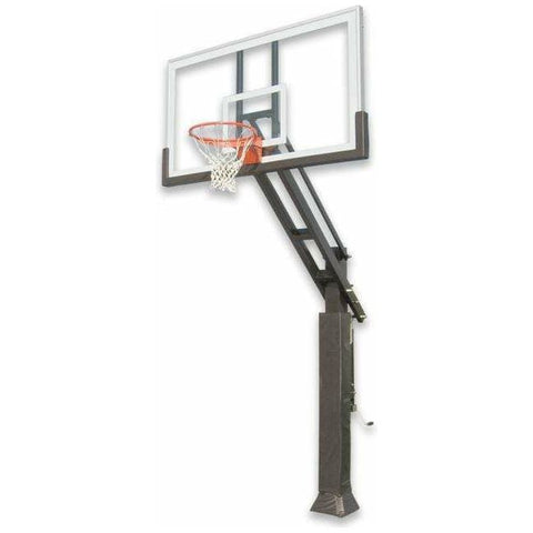 Ironclad Triple Threat Adjustable In-Ground Basketball Hoop TPT684-XXL
