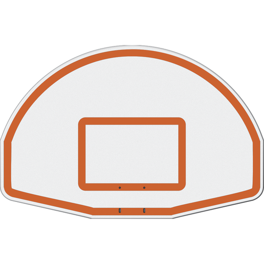 Jaypro Aluminum Fan Backboard (56"W x 36"H) (Outdoor)
