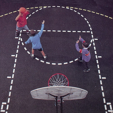 Jaypro Basketball Court Stencil (Regulation Size) BCS-1