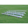 Image of Jaypro Bleacher - 15' (4 Row - Single Foot Plank) - All Aluminum BLCH-4AL