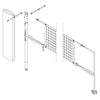 Image of Jaypro Carbon Ultralite Volleyball Net Center Upright System (3-1/2 in. Floor Sleeve) PVBC-900