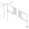 Image of Jaypro Carbon Ultralite Volleyball Net Center Upright System (3 in. Floor Sleeve) PVBC-950