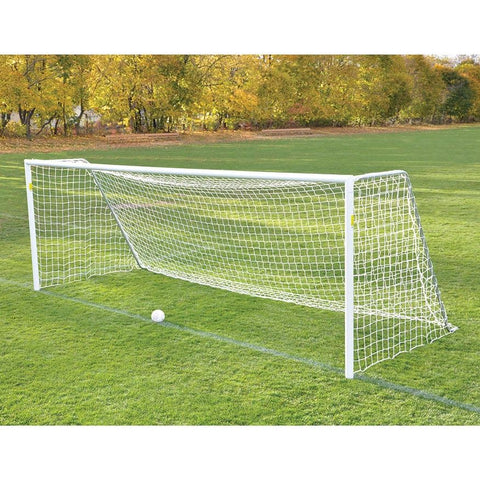 Jaypro Classic Official Round Soccer Goals Semi-Permanent with Standard Backstays