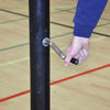 Image of Jaypro FeatherLite Volleyball System (3 in. Floor Sleeve) PVB-4500