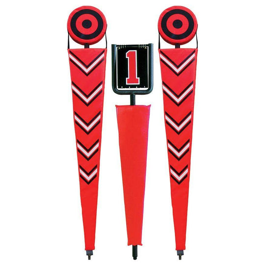 Jaypro Football Flip Down Indicator with 8' Chain Package FBCSPKG