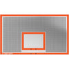 Image of Jaypro Gooseneck Basketball System (4-1/2" Pole with 4' Offset) 72"W x 42"H Perforated Aluminum Backboard