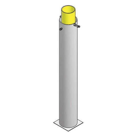 Jaypro Ground Sleeves (30' Pole) - Foul Pole (Collegiate) FPS-30C