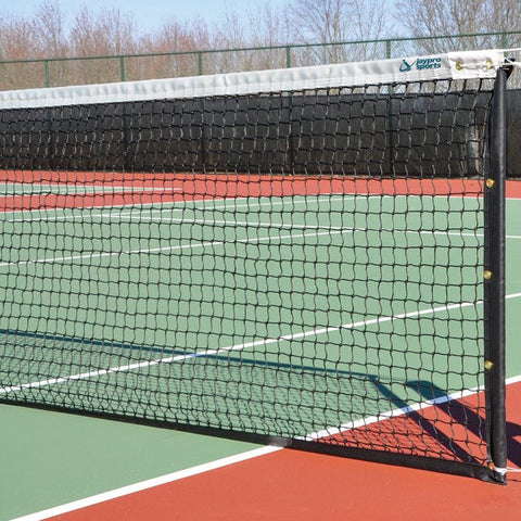 Jaypro Indoor Tournament Tennis Net (1-7/8 in. Sq. - 3mm Polyethylene Knotted Mesh) TTN-3