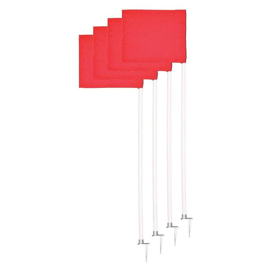Jaypro Official Size Corner Flags (Set of 4)