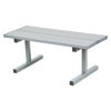 Image of Jaypro Portable Courtside Bench - 5 ft. (Double Plank) DPB50