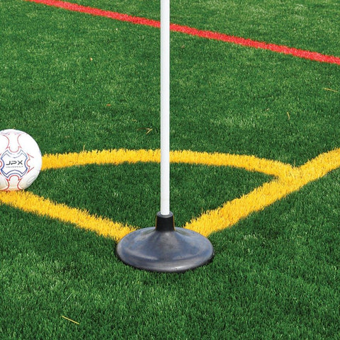 Jaypro Premium Corner Flags with Rubber Base (Set of 4) RBF-4