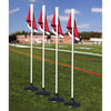 Image of Jaypro Premium Corner Flags with Rubber Base (Set of 4) RBF-4