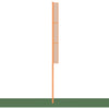 Image of Jaypro Softball Foul Poles - 30' - (Professional) (Surface Mount) SBFP-30SM