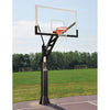 Image of Jaypro Titan Basketball System (6"x 6" Pole with 4' Offset)