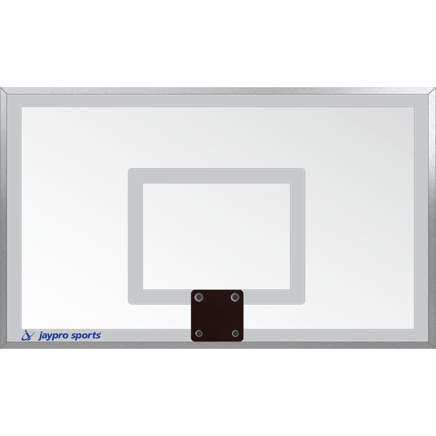 Jaypro Titan Rectangular Replacement Backboard (Tempered Glass) – Pro ...