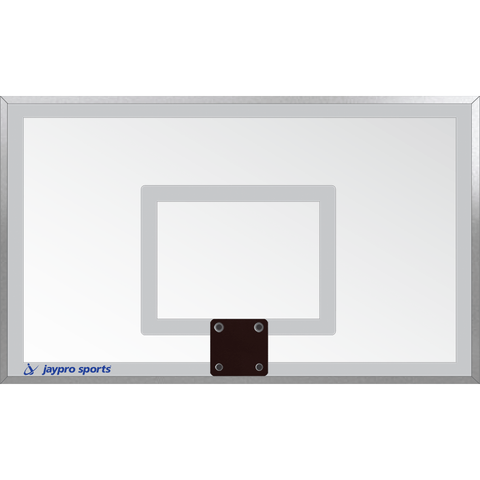 Jaypro Titan Rectangular Replacement Backboard (Tempered Glass)