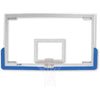 Image of Jaypro Wall-Mounted Basketball Backstop Stationary Glass Backboard