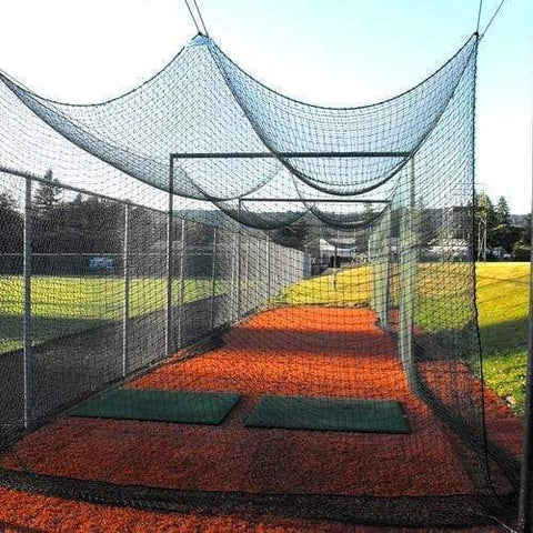 JUGS #96 Twisted Knotted Black POLYESTER Batting Cage Nets