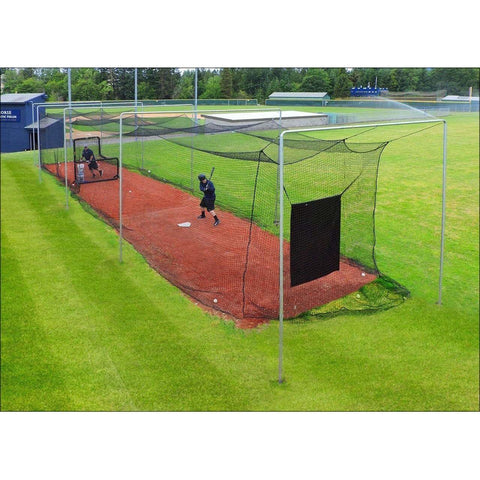 JUGS #96 Twisted Knotted Black POLYESTER Batting Cage Nets