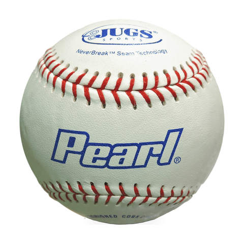 JUGS Pearl Pitching Machine Baseballs (1 Dozen) B5200