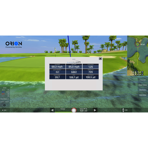 Optishot Golf In A Box 1 BallFlight Simulator Series GIAB1