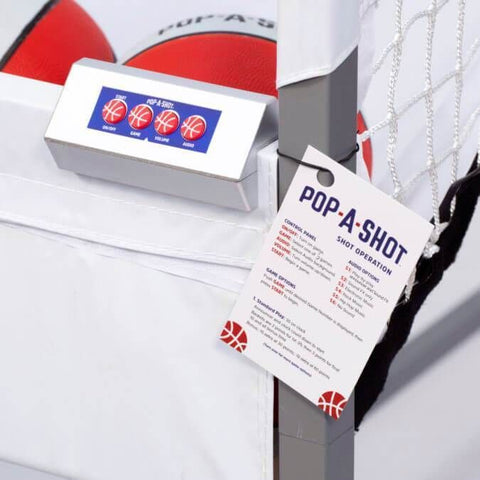 Pop-A-Shot Premium Series Pro Single Shot Basketball Arcade Game