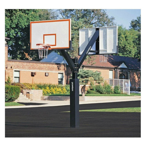 Porter 72” x 42” Steel Heavy Duty Fixed Height Basketball Hoop 195582