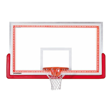 Porter 72"X42" Basketball Backboard w/ LED Lights and Synchronizer 208L2