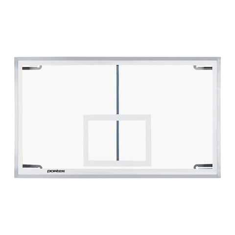 Porter 72"X48" Glass Pro Strut Basketball Backboard 206