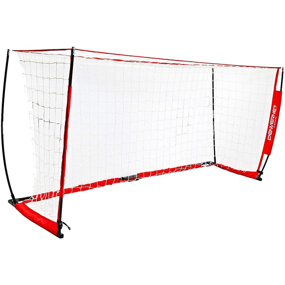Powernet Soccer Goal 12x6 Portable Bow Style Net