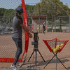 Image of Powernet Launch F-lite Baseball and Softball Pitching Machine 1194