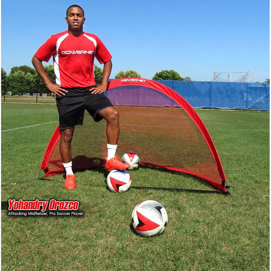 Powernet Popup Soccer Goals Portable Net (PAIR) S003 – Pro Sports Equip