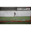 Image of Powernet Soccer Goal 18.5' x 6.5' Portable Bow Style Net (1 Goal & 1 Wheeled Carrying Bag) S023