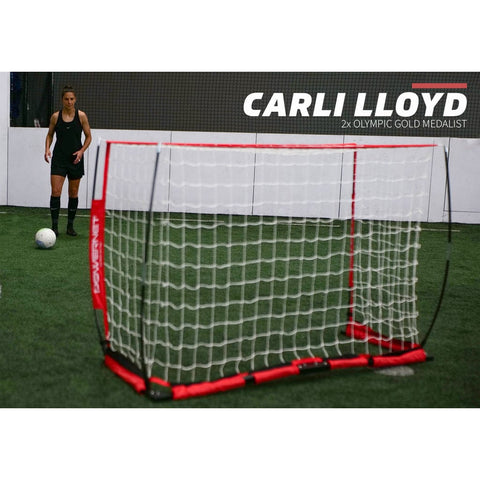 Powernet Soccer Goal 6ft x 4ft Portable Bow Style Net S022