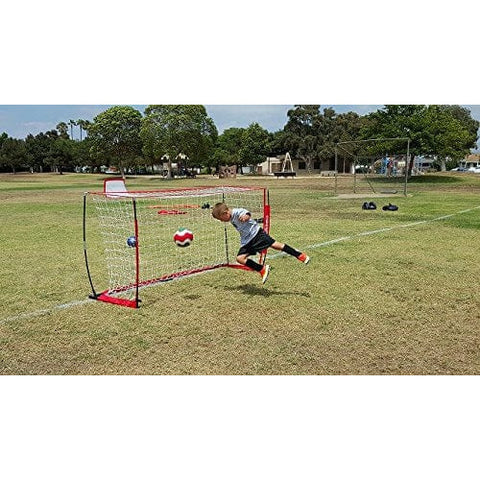 Powernet Soccer Goal 8x4 Portable Bow Style Net 1 Goal w/ Carrying Bag S002