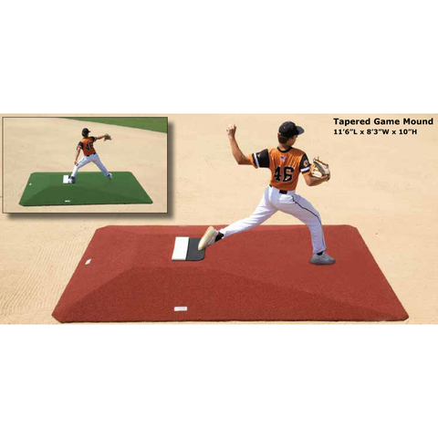 Proper Pitch 10" Tapered Game Pitching Mound Clay Turf B108004