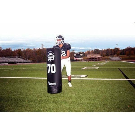 Rae Crowther Football 70 Lb. Heavy Round Dummy (Black) 70HRD-BLACK