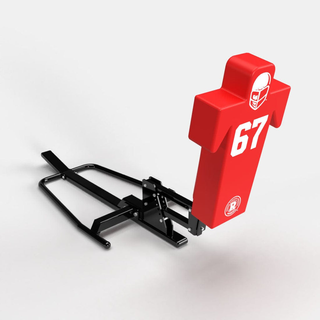 football blocking sled materials list hardware layout