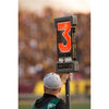 Image of Rogers Athletic Stadium Pro Down Marker w/ Flexible Pole 410571