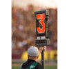 Image of Rogers Athletic Stadium Pro Down Marker w/ Standard Pole 410552