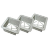 Image of Soft Touch Set Of 3 15” Premium Base Covers W/ Ground Mounts And Plugs A1500