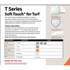Image of Soft Touch Single 15" Orange Base For Turf T15-Orange
