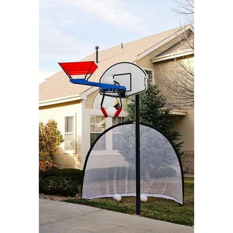 SpikeMate Volleyball Training System with Practice Net